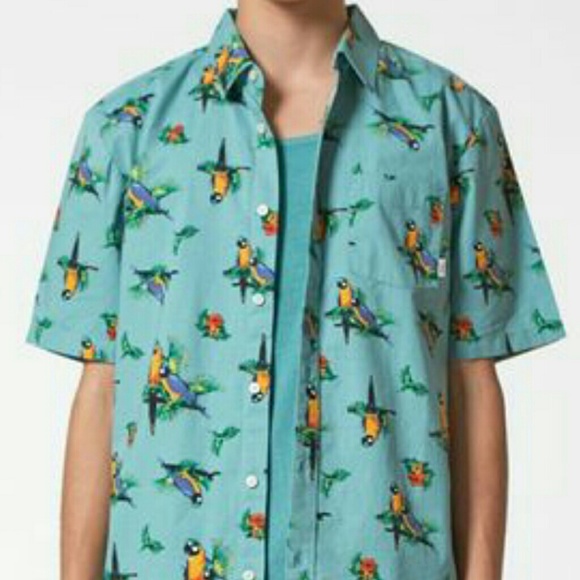 vans parrot shirt